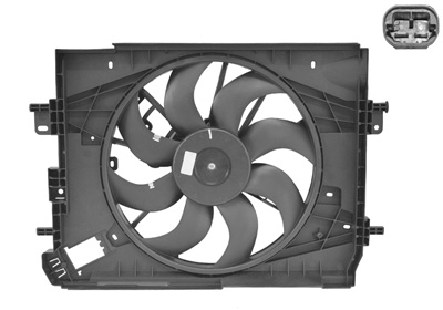 Cadre hélice avec moteur ventilateur, modèle avec système de climatisation