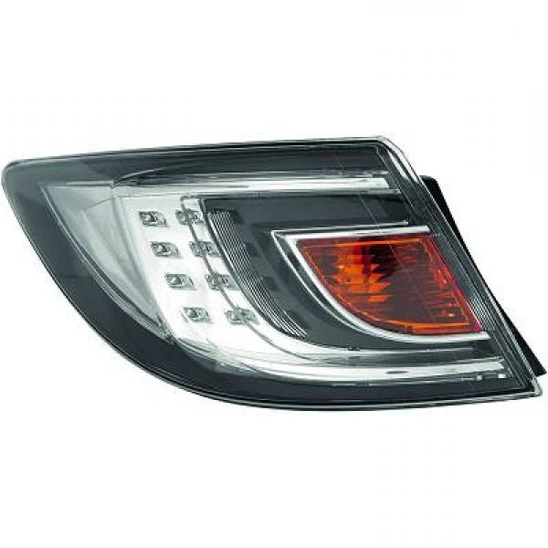 Feu arrière gauche, chrome, led, modèle jusque 07/2010