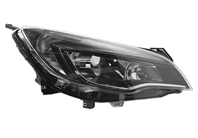 Phare avant droit, lampes H7+H7+LED (AR6)