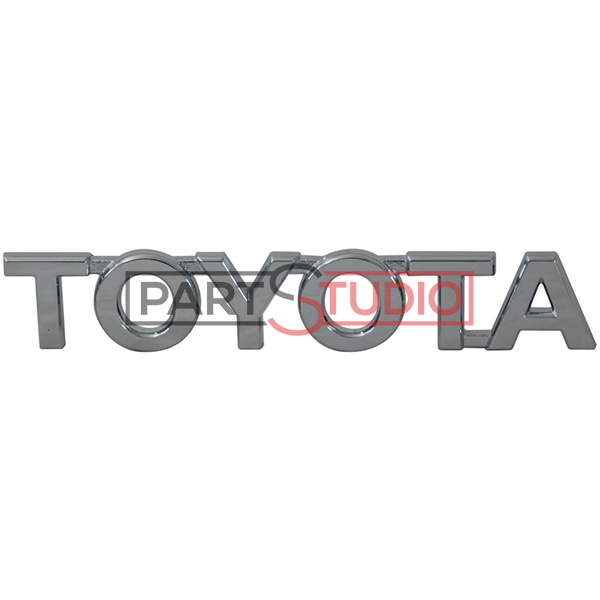 Monogramme arrière, toyota