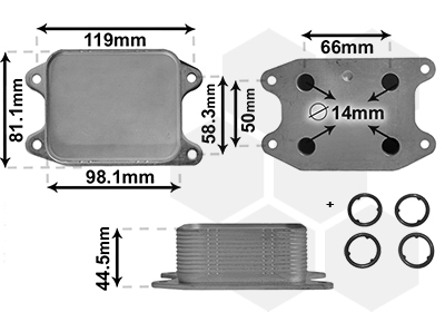 Radiateur Huile Pour Moteur