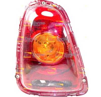 Feu arrière gauche, clignotant orange