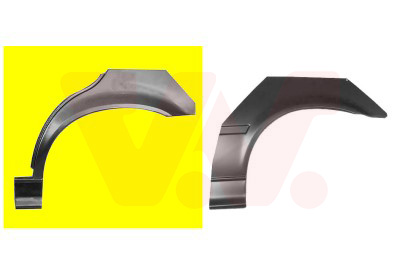 Tôle de passage de roue droite, modèle 4 portes