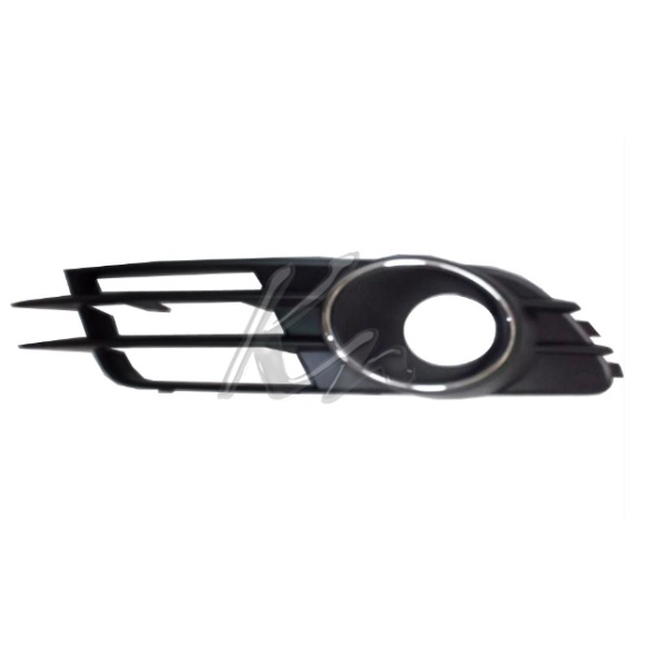 Grille de pare-chocs avant gauche, avec emplacement antibrouillard, modèle sans moulure chromée