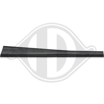 Marche-pied gauche, avec chrome de 18 mm