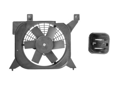 Cadre avec hélice et moteur ventilateur, modèle essence sans climatisation sauf At Euro4