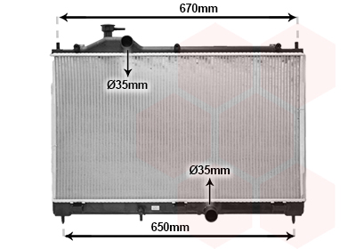 Radiateur essence 1.5 t-mivec mt