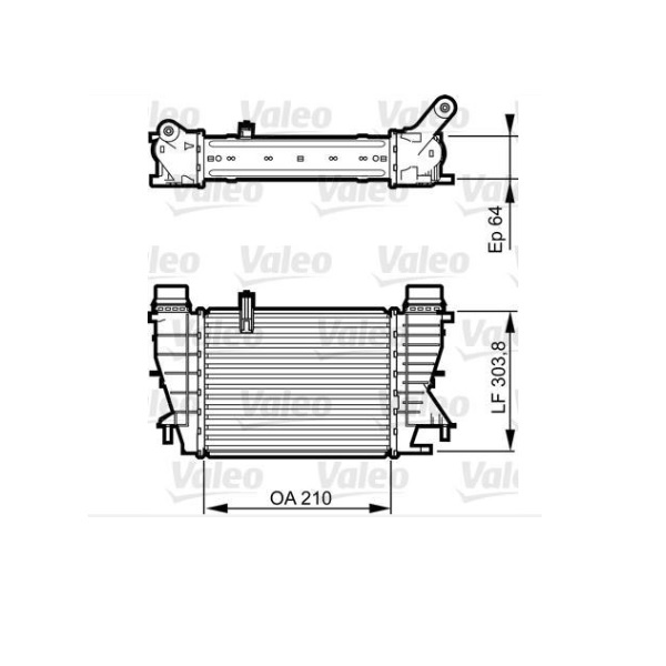 Intercooler, échangeur (radiateur d'air)
