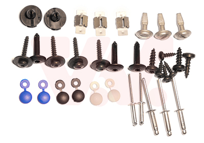 Kit agrafes de pare-chocs avant