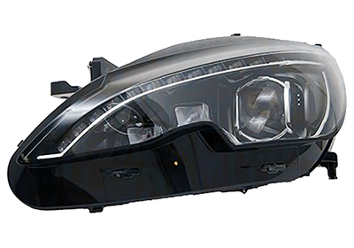 Phare avant droit, feu de jour led, cadre noir