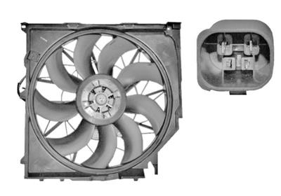 Cadre avec hélice et ventilateur moteur, modèle 3.0D