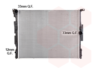 Radiateur essence 140i 600x475x32