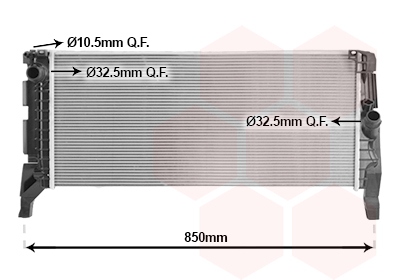 Radiateur diesel 116d