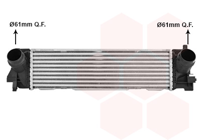 Turbocooler (intercooler) 320i moteur: b48 b20 a / b48 b20 b