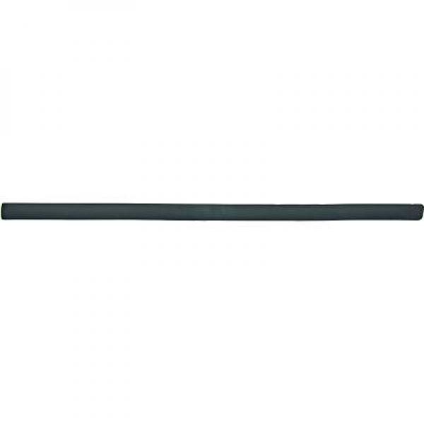 Moulure de porte avant droite, noire
