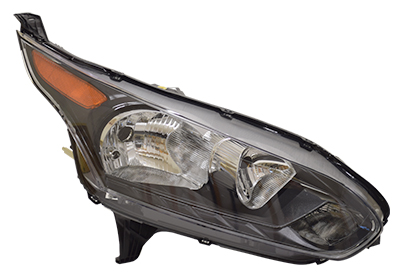 Phare avant droit, lampes h15+h7, fond noir, modèle à partir de 2015