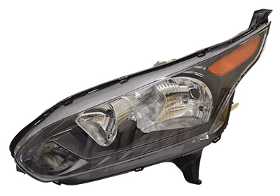 Phare avant gauche, lampes h15+h7, fond noir, modèle à partir de 2015