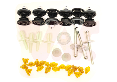 Kit agrafes de porte avant