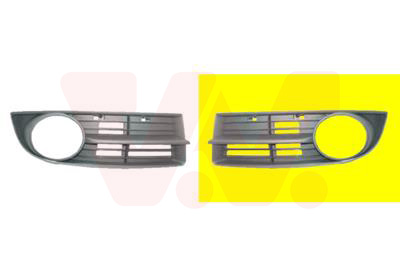 Grille de pare-chocs avant gauche, avec emplacement antibrouillard, modèle Life Colour Concept