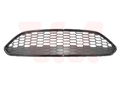 Grille de calandre, noire et chromée, modèle sporty