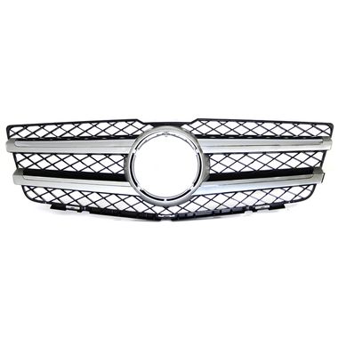 Grille de calandre, chromée/noire, modèle 350