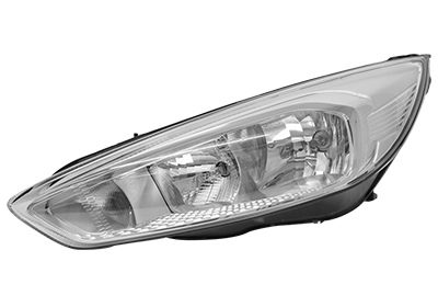 Phare avant gauche, fond chromé, lampes h7+h15, avec feu de jour led
