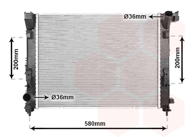 Radiateur Diesel, modèle 1.0 Tce