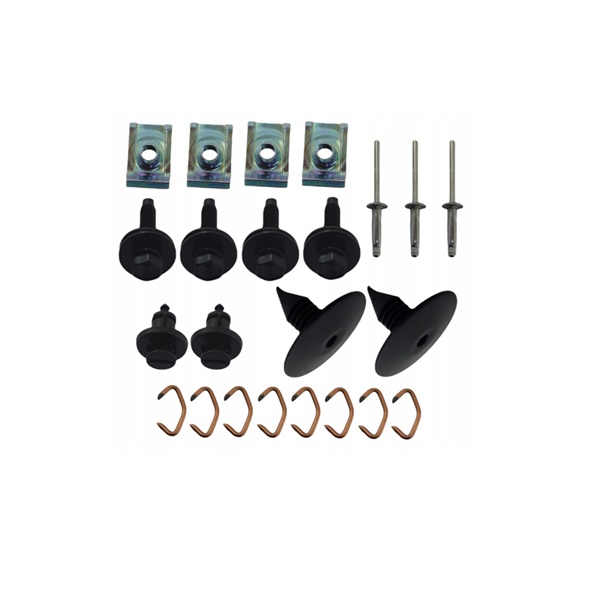 Kit fixation cache sous moteur