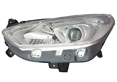 Phare avant gauche, lampes h7+h15