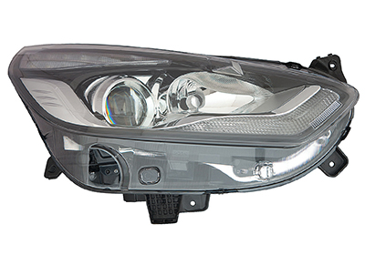 Phare avant gauche, lampe h7 avec feu de jour led