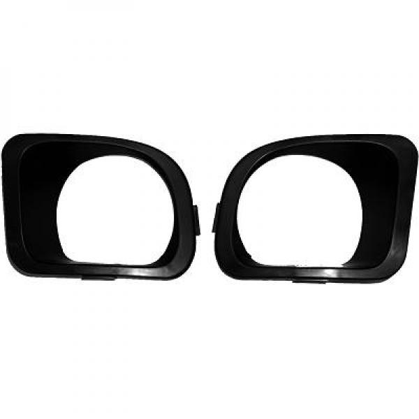 Grille de pare-chocs avant, gauche, avec emplacement pour antibrouillard