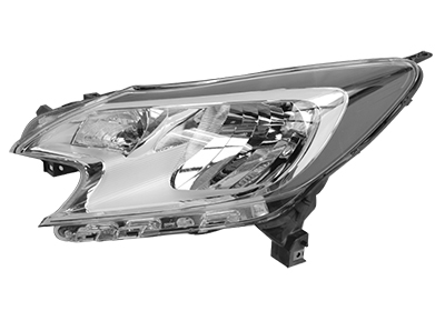 Phare avant gauche, lampe h4, modèle sport