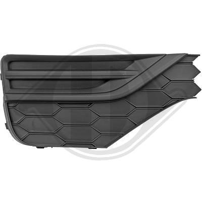 Grille de pare-chocs avant droite, sans emplacement antibrouillard, modèle à partir de 10/2016