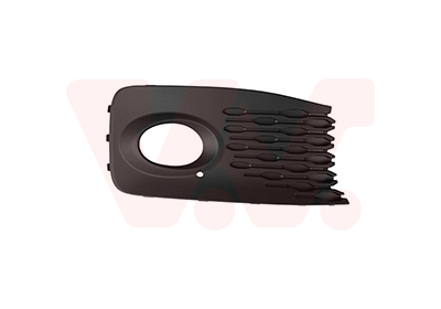 Grille de pare-chocs avant droite, noire, avec emplacement antibrouillard