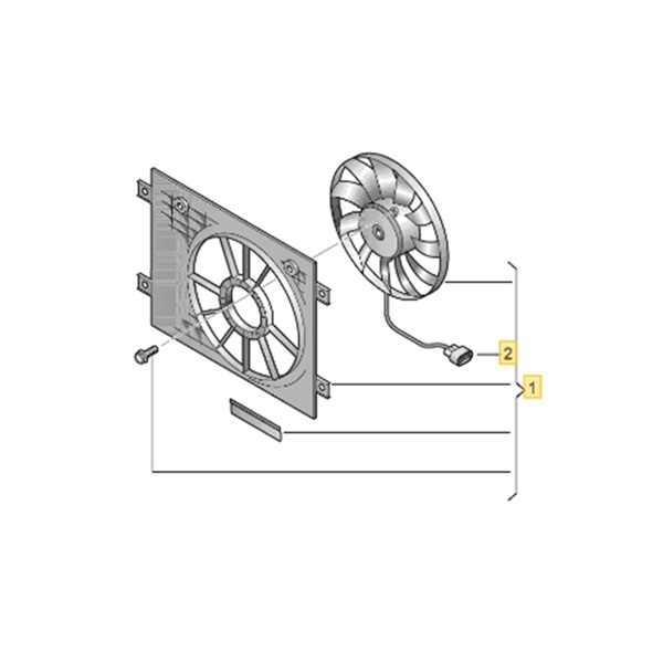 Motoventilateur avec support