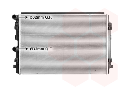 Radiateur essence 1.0 tfsi moteur: dlaa 648x446x16