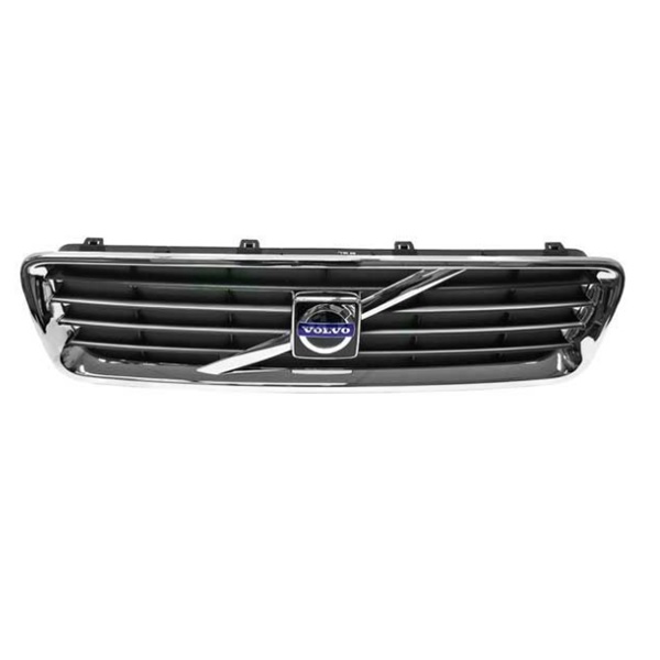 Grille de calandre, sans logo et sans moulure chromée