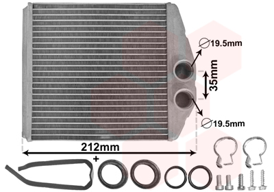 Radiateur chauffage 175x170x36