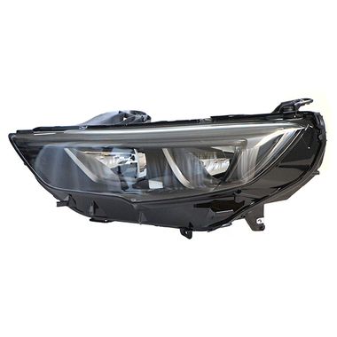 Phare avant gauche, lampe h7+h7, avec led
