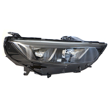 Phare avant droit, lampe h7+h7, avec led