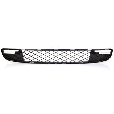 Grille de pare-chocs avant centrale, noire, sans contour noir