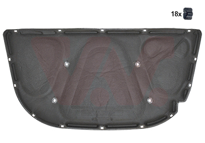 Insonorisant de capot moteur