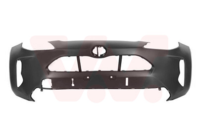 Pare-chocs avant, noire, sans emplacements radars, sans emplacements détecteur d'angle mort, modèle Active/Trend/Lounge