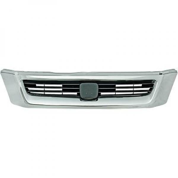 Grille de calandre, chromée/noire