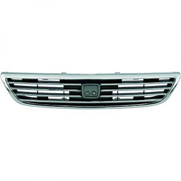 Grille de calandre, chromée/noire
