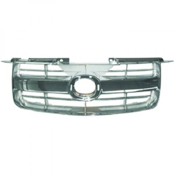 Grille de calandre, chromée/argent