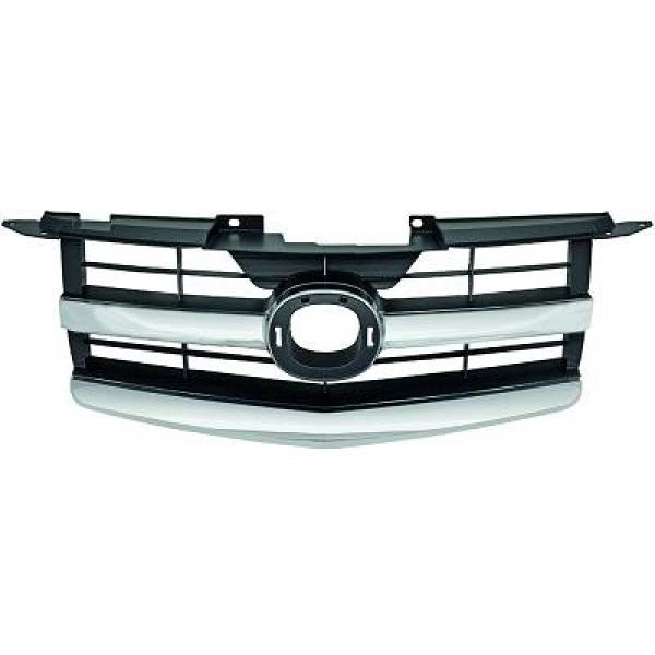 Grille de calandre, chromée/noire