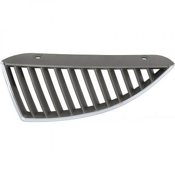 Grille de calandre gauche, chromée/noire