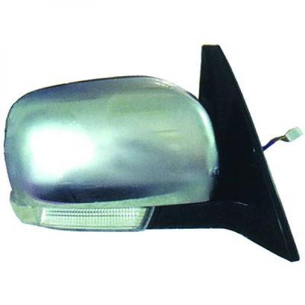 Rétroviseur gauche, chrome, électrique, chauffant, led