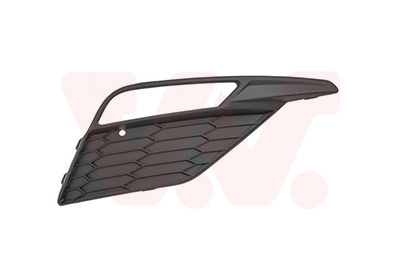 Grille de pare-chocs avant droite, noire satiné, avec emplacement antibrouillard, modèle sport